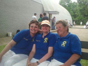 Leonie, Mirjam en Marjan